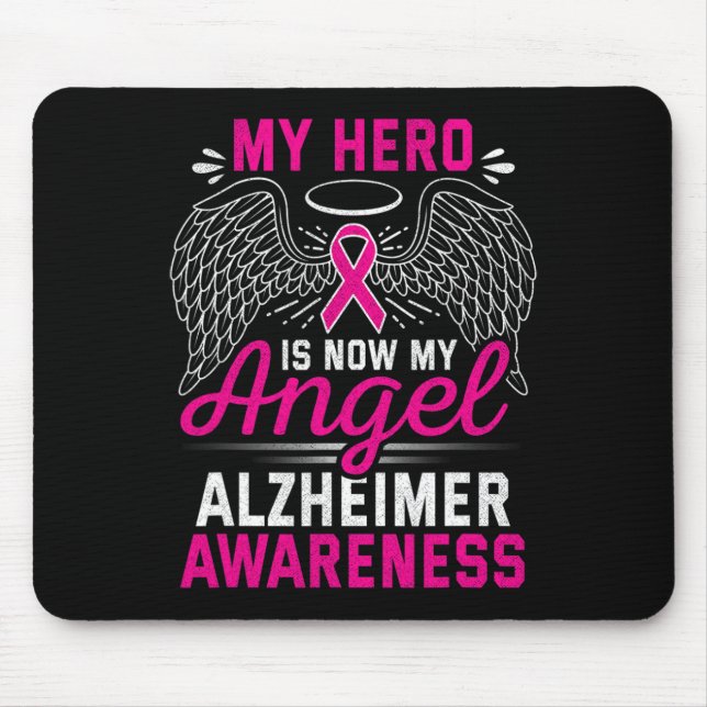 Bewusstseinsbildung Demenz Pflege Mousepad (Vorne)