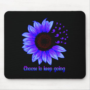 Bewusstseinsbildung zur Suizidprävention Behalte Mousepad