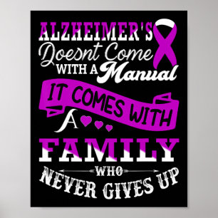 Bewusstseinsfamilienunterstützung Heimer Krieger Poster