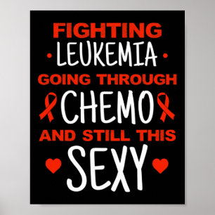 Bewusstseinskrebs Krieger kämpfen Leukämie Survivo Poster