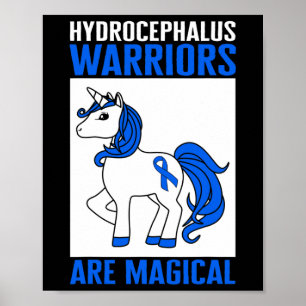 Bewusstseinskrieger Sind Magische Einhorn-Hydroze Poster