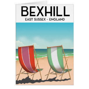 Bexhill East Sussex England Reiseplakat
