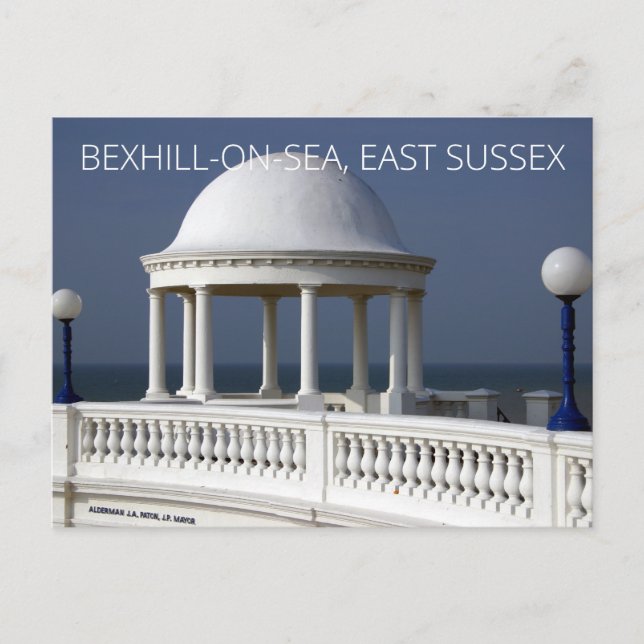 Bexhill-on-Sea Postkarte (Vorderseite)