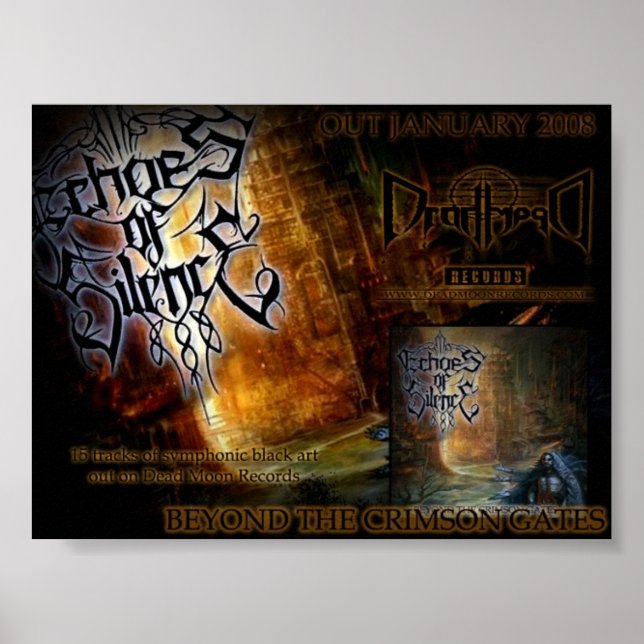 Beyond the Crimson Gates Poster (Vorne)