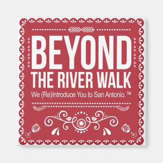 Beyond the River Walk - Magnet für klassische Logo