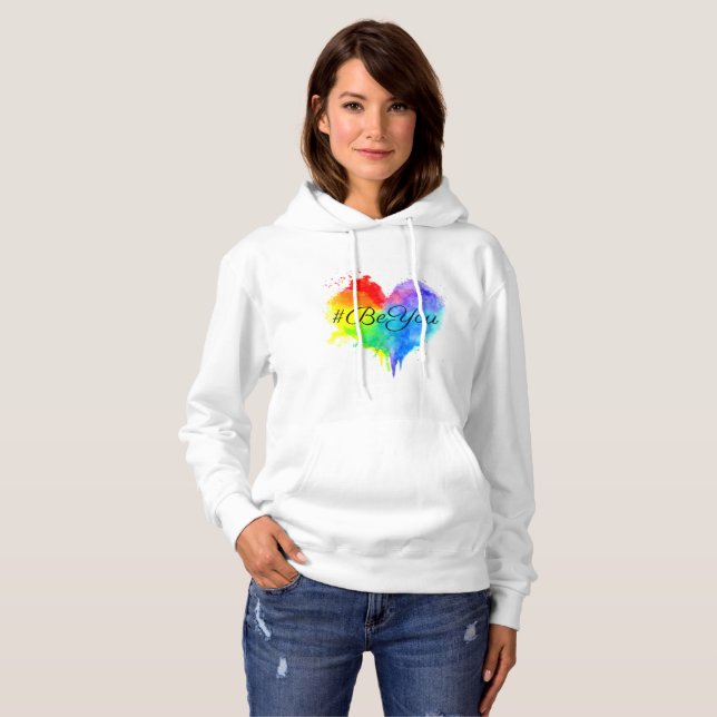 #BeYou Hoodie (Vorne ganz)