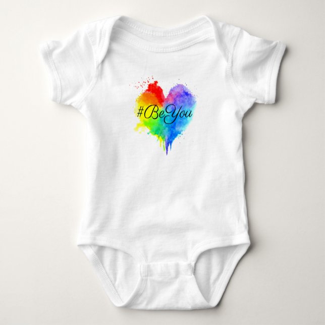 #beYou Raglan T-Shirt (Vorderseite)