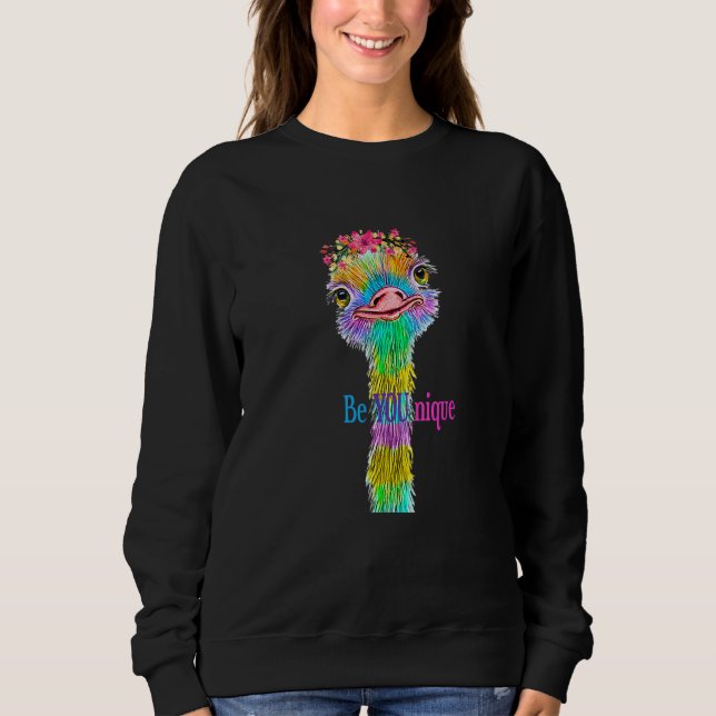 Beyounique Ostrich T Shirt Bird Shirts Einzigartig (Vorderseite)