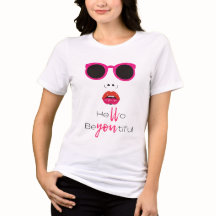 BeYOUtiful Sonnenbrille and Lips Fashion T-Shirt