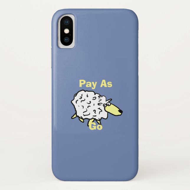 Bezahle, wie wir gehen! Case-Mate iPhone hülle (Rückseite)