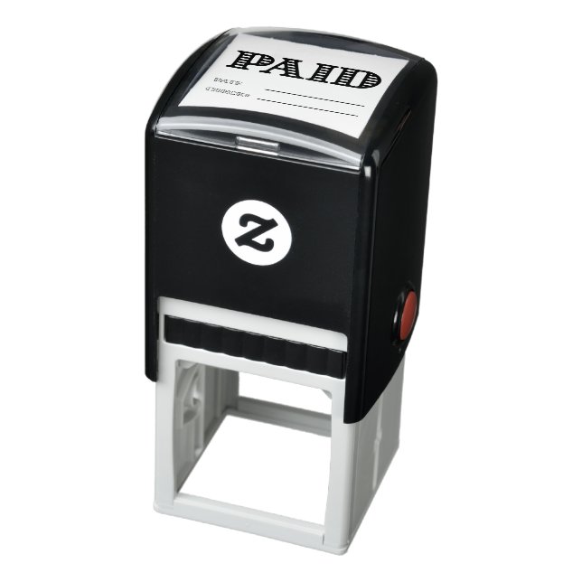 BEZAHLTER Karo Nummer Allgemeiner Geschäftsplatz Permastempel (Produkt)