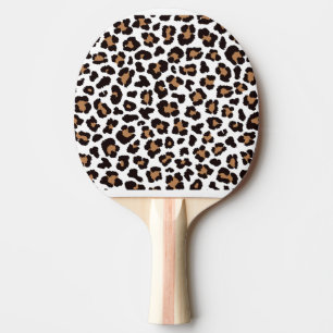 Bezaubernd Elegante Natürliche Leoparden Muster Tischtennis Schläger