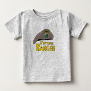 Bezaubernd Niedlicher Future Ranger Beret Baby T-shirt