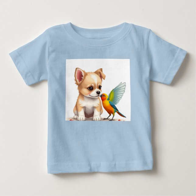 Bezaubernd und komfortabel zum Shirt für Baby (Vorderseite)