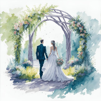 Bezaubernde Elegance Hochzeitskarten Einladung