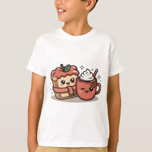 Bezaubernde Fall Coffee Kids T-Shirt