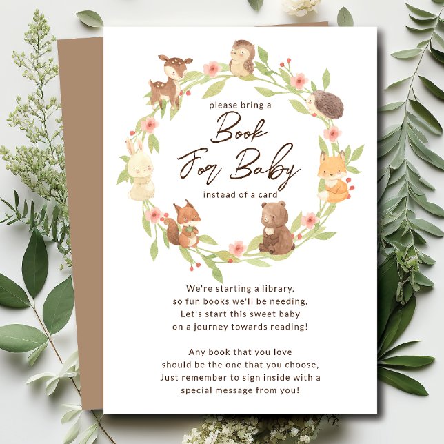 Bezaubernde Forest Baby-Card Begleitkarte (Von Creator hochgeladen)