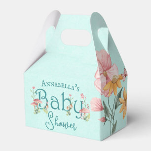 Bezaubernde Forest Fairy Garden Aquamarine Babydus Geschenkschachtel