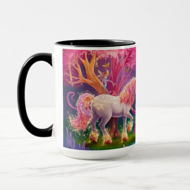 Bezaubernde Forest Fantasy-Tasse Tasse (Links)