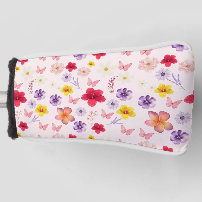 Bezaubernde Garden Putter Cover Golf Headcover (Vorderseite)