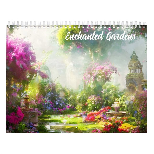 Bezaubernde Gärten Kalender (Titelbild)