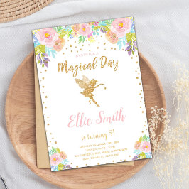 Bezaubernde Gartenkarte für das Party Einladung