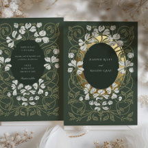 Bezaubernde Hochzeit im Garten Jugendstil