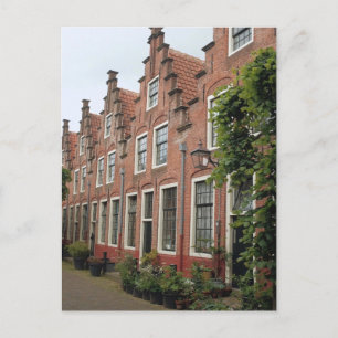 Bezaubernde holländische Street Architektur Schönh Postkarte