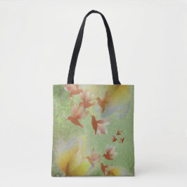 Bezaubernde Hummingbird-Wald-Tasche Tasche