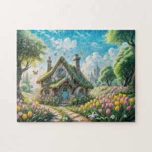 Bezaubernde Hütte mit dem Tulip Garden