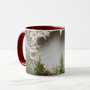 Bezaubernde Mushroom Forest Keramik Kaffee Tasse ☕