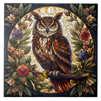 Bezaubernde Nocturnal-Kugel Kunstgalerie Fliese