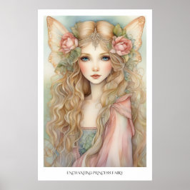 Bezaubernde Prinzessin Fairy Poster