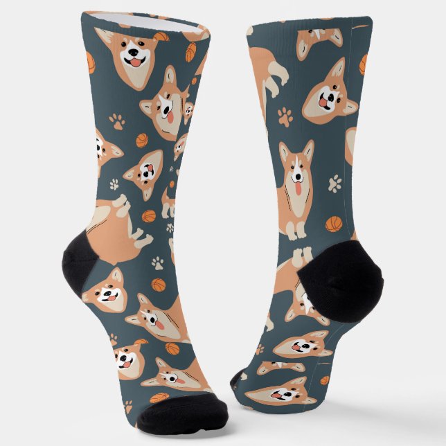 Bezaubernde Schuhe für Heimfans Socken (Gewinkelt)