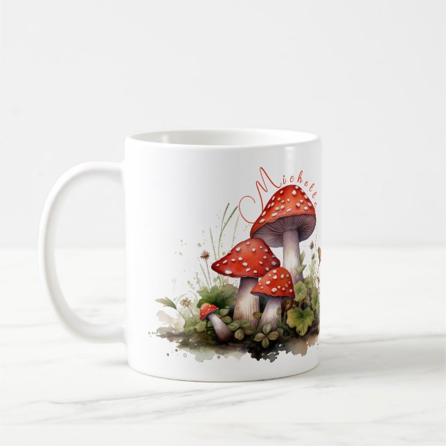 Bezaubernde Tasse des Waldes - Personalisiert (Links)