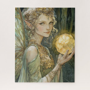 Bezaubernde Waldfarm mit Kristallball