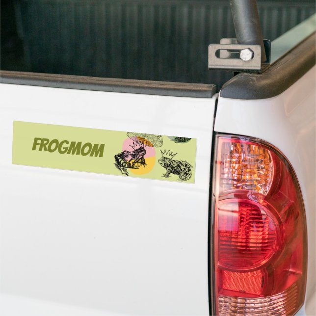 Bezaubernde Waldschinken und Frösche nach Maß Autoaufkleber (Auf Lkw)