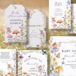 Bezaubernde Wildblume Feenggartenbücher für Baby Begleitkarte