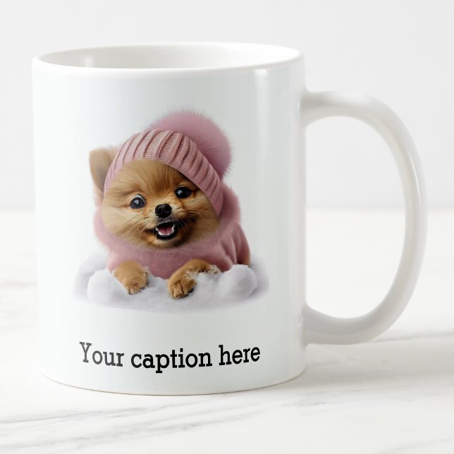 Bezaubernde Winterspielzeit im Spitz Kaffeetasse (Von Creator hochgeladen)