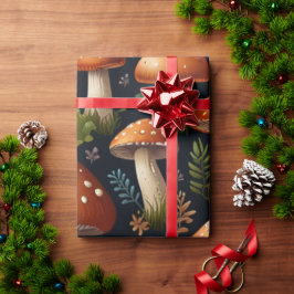 Bezaubernder Pilzwald Geschenkpapier