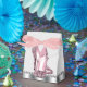 Bezaubernder rosa Glitzer-hohe Fersen-Schuh Geschenkschachtel (Party)