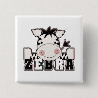 bezauberndes Baby-Zebra mit Text