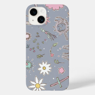 bezauberndes Blumenmuster iPhone Gehäuse Case-Mate iPhone 14 Hülle