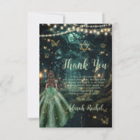 Bezauberndes Forest Emerald Green Dress Bat Mitzva