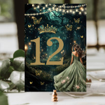 Bezauberndes Forest Sage Green Dress Quinceañera