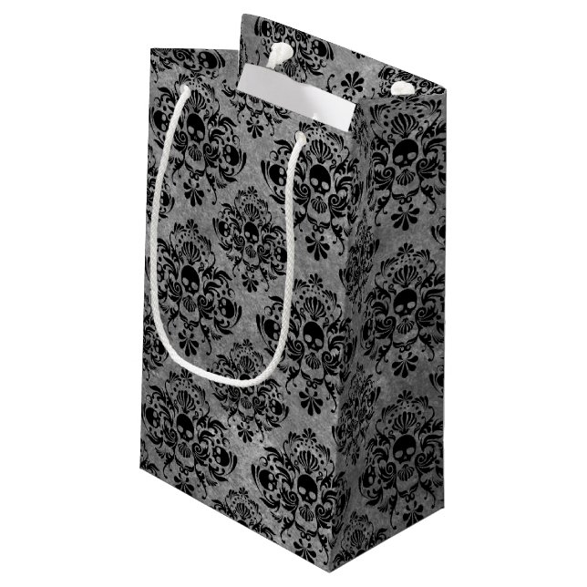 Bezauberndes Goth Kleine Geschenktüte (Rückseite Schrägansicht)