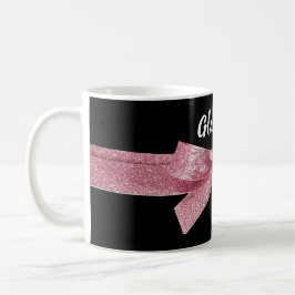 Bezauberndes Mädchen-elegante hübsche rosa Kaffeetasse