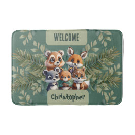 Bezauberndes Schwanz Baby Badematte