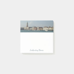 Bezauberndes Venedig Skyline Square Post-it Klebezettel
