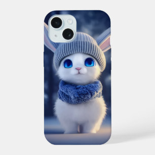 bezauberndes Winter-Thema iPhone 15 Hülle